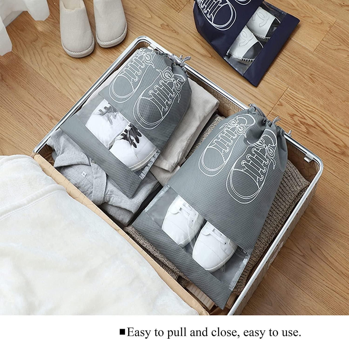 Compact Shoe Organizer Bag
