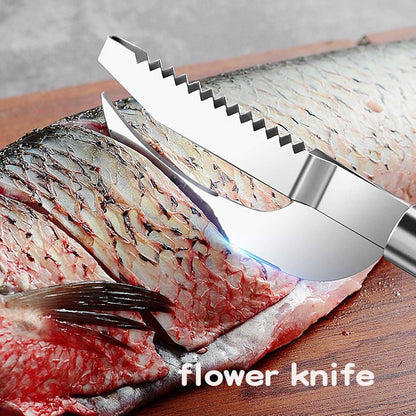 Fish Scale Scraper — 3-in-1